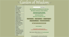 Desktop Screenshot of gardenofwisdom.com